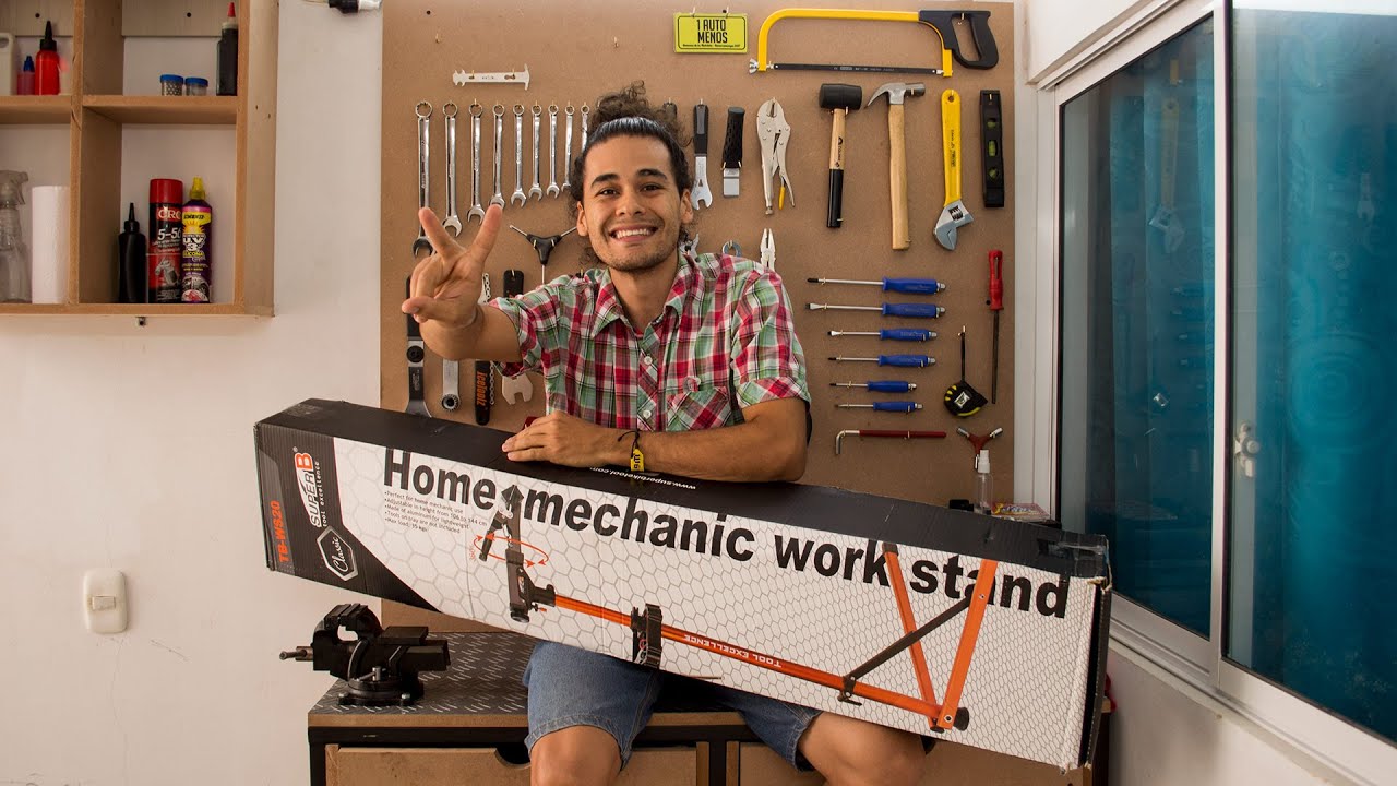 stand de reparación super B  TB-WS20 home mechanic work stand
