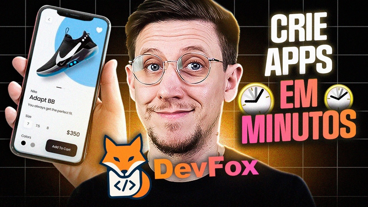 Testei essa FERRAMENTA BRASILEIRA de LOW-CODE + IA que PERMITE CRIAR APPS em MINUTOS!