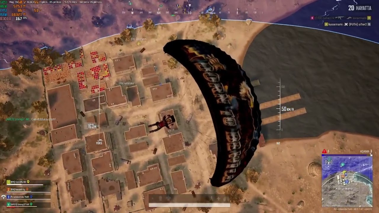 Karakin SQUAD..!!#ytdayibenionecikarnolur #pubg #oyun #pcgaming #yayın
