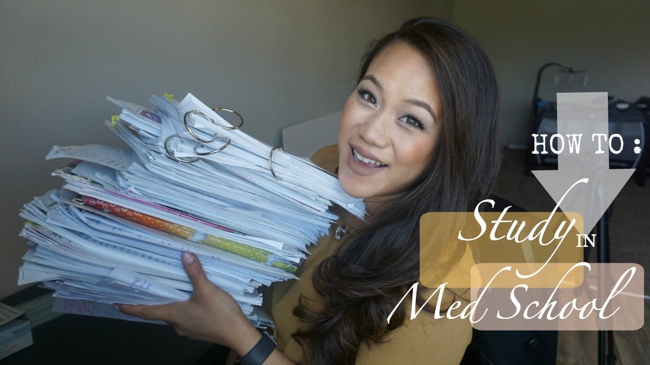 How I Study in Med School