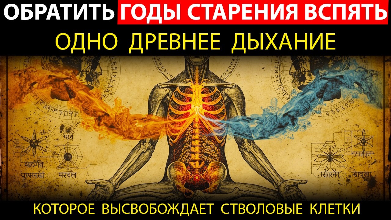 Естественно Обратить Старение Вспять: Древнее Дыхание, Которое Высвобождает Стволовые Клетки