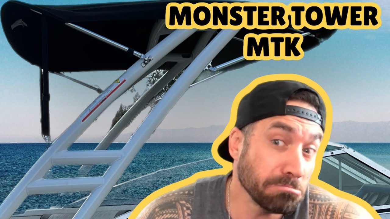 Installing & Reviewing the Ultimate Wakeboard Tower | Monster Tower MTK