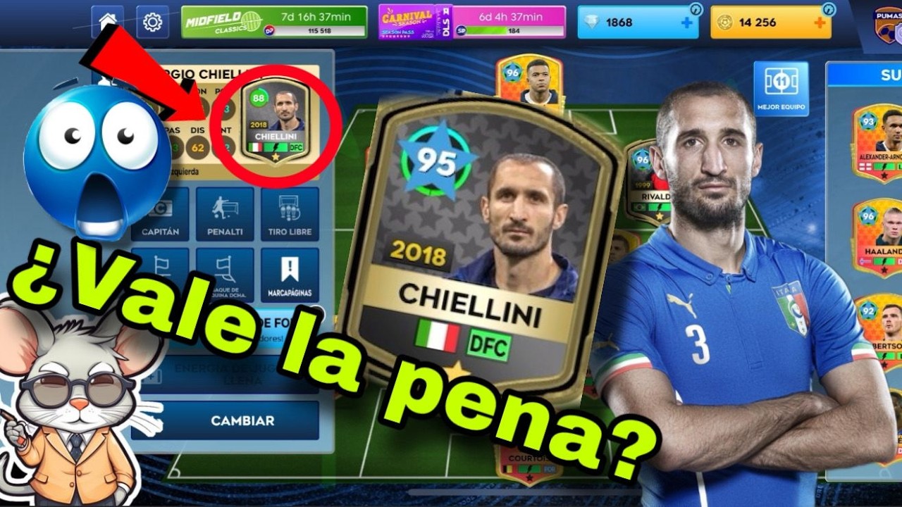 ¡MEJORÉ AL MÁXIMO A CHIELLINI! || DLS26