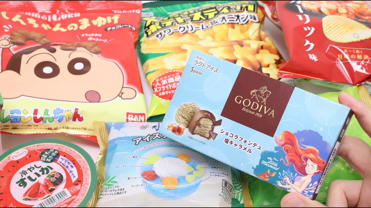 8 Japanese Convenience Store Snacks and Sweets Ministop 2023 August