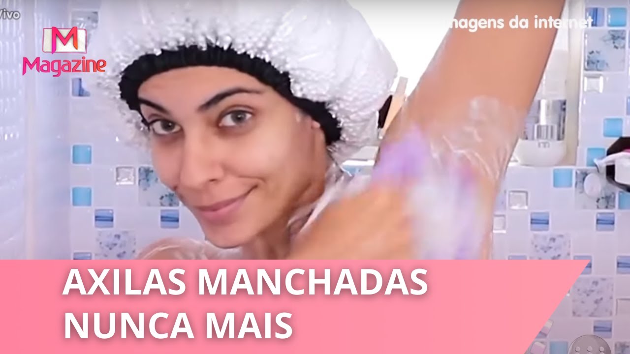 SAIBA COMO CLAREAR AS AXILAS MANCHADAS QUE INCOMODAM E CAUSAM CONSTRANGIMENTOS