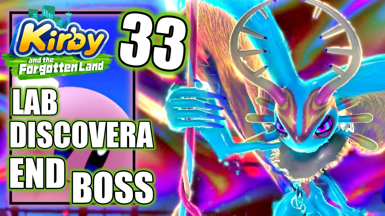 Kirby and the Forgotten World - Lab Discovera - End Boss Fights & Ending Part 33