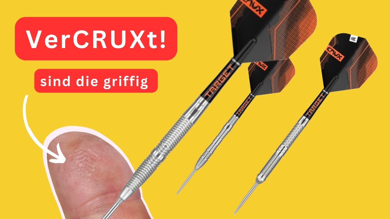 Target CRUX Darts Review: kleine Fingerhobel