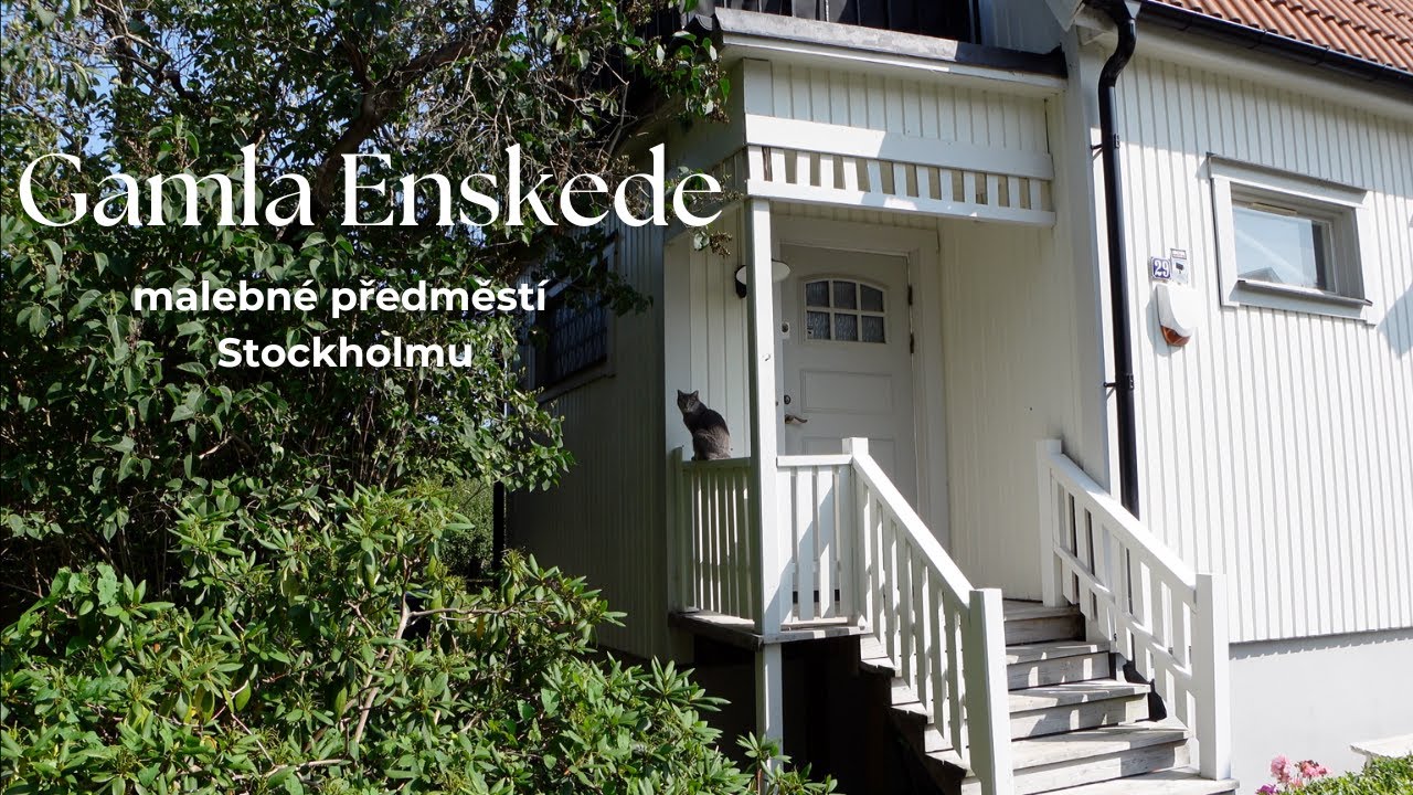 Gamla Enskede - vlog z malebného stockholmského předměstí