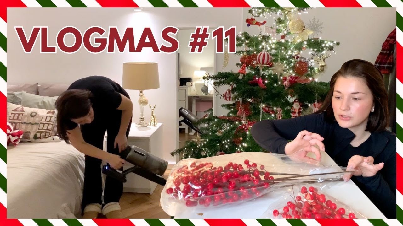 VLOGMAS #11 DEKOROWANIE DOMU NA ŚWIĘTA 🌲