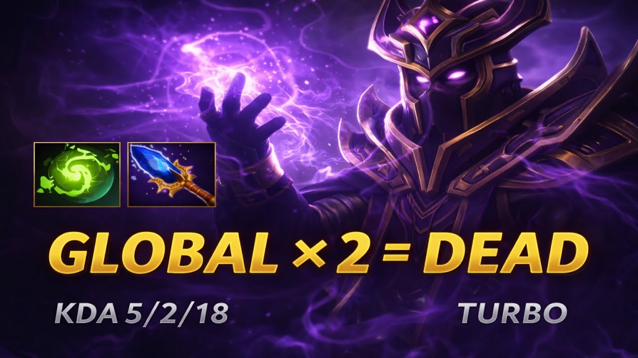 Dota 2 Gameplay - GLOBAL x2 = DEAD | Silencer Support | Aghanim + Refresher | 5/2/18 | [Turbo Mode]