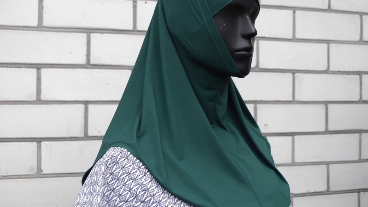 Как сшить хиджаб - амирку / How to sew hijab