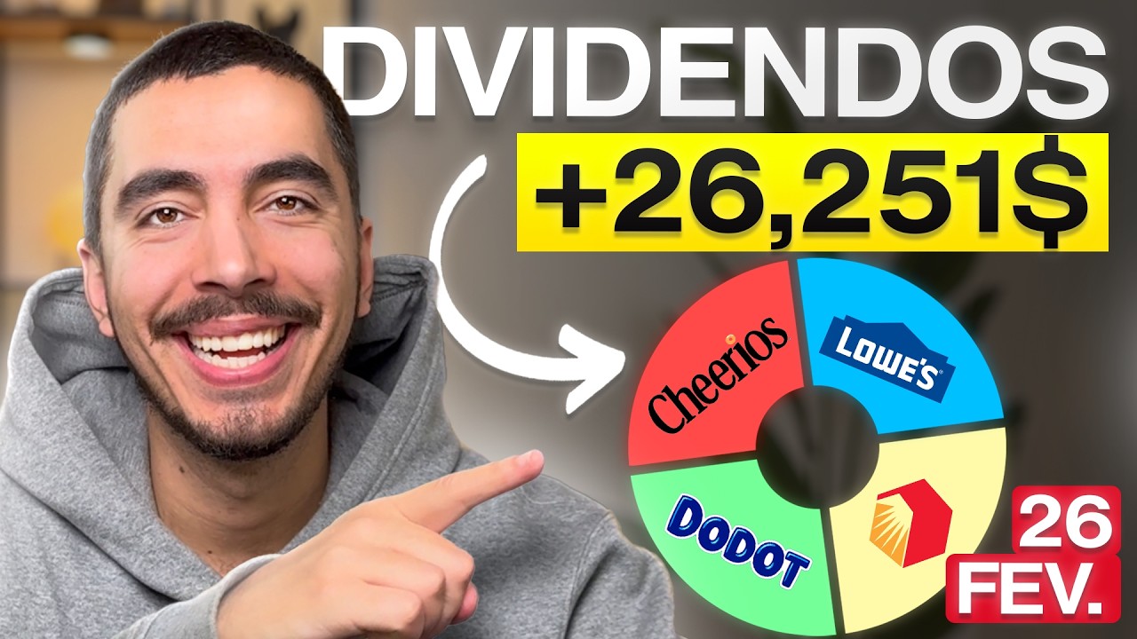Todos os Dividendos que Recebi em Fevereiro (Portfólio +26.685$)