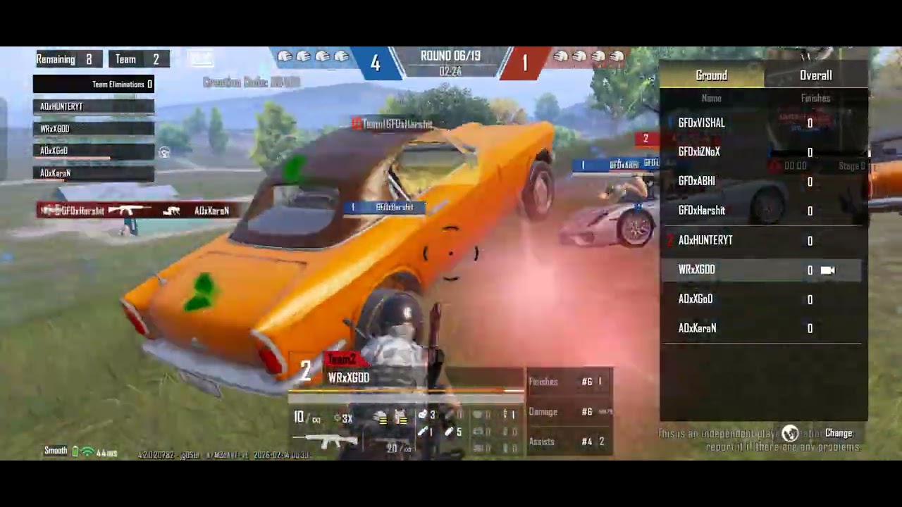 4v4 with Team AO 