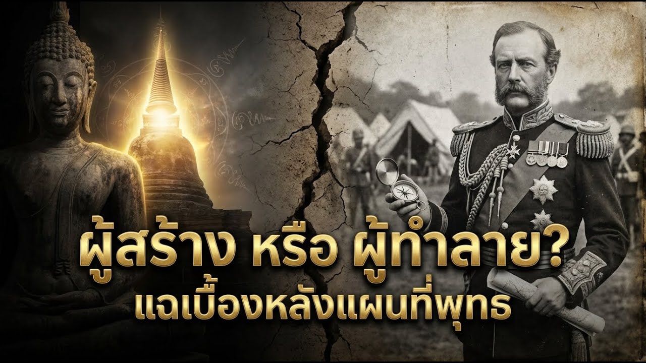 นายพลผู้ขีดเส้นประวัติศาสตร์: แฉเบื้องหลังแผนที่พุทธที่โลกจำยอม