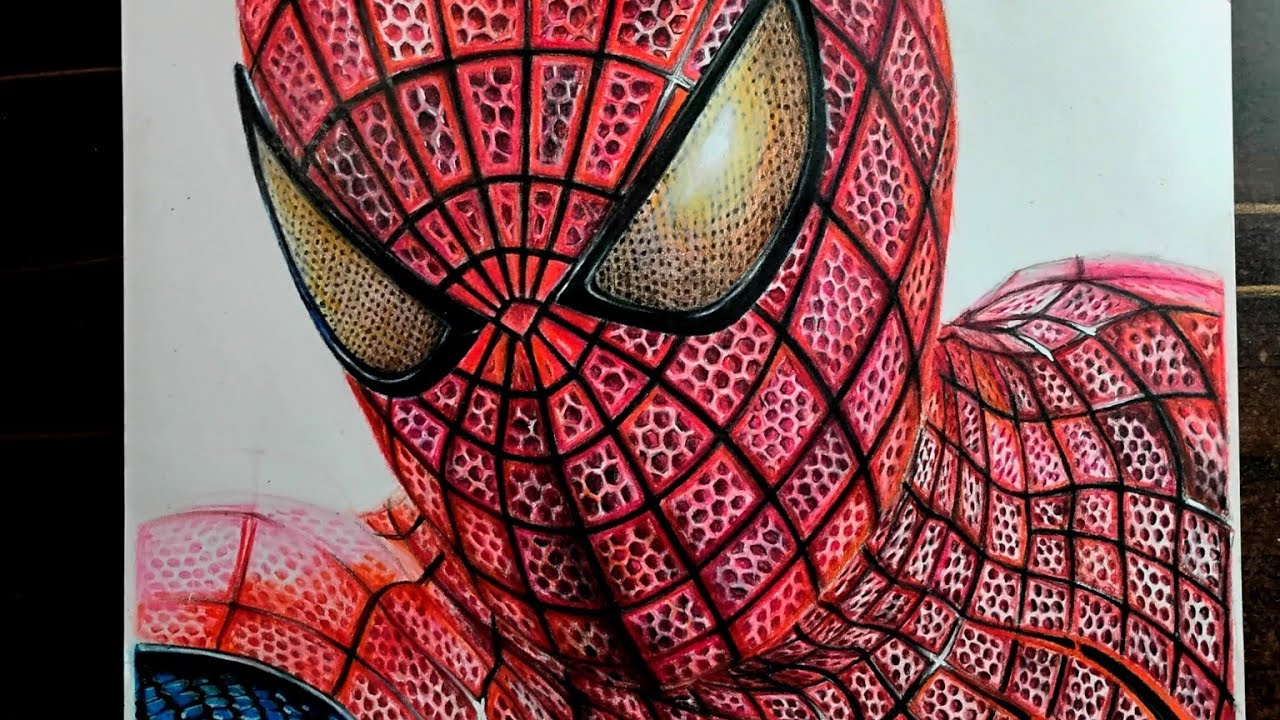 Final Part: Spider-Man Drawing Step by Step | Marvel Superhero Art