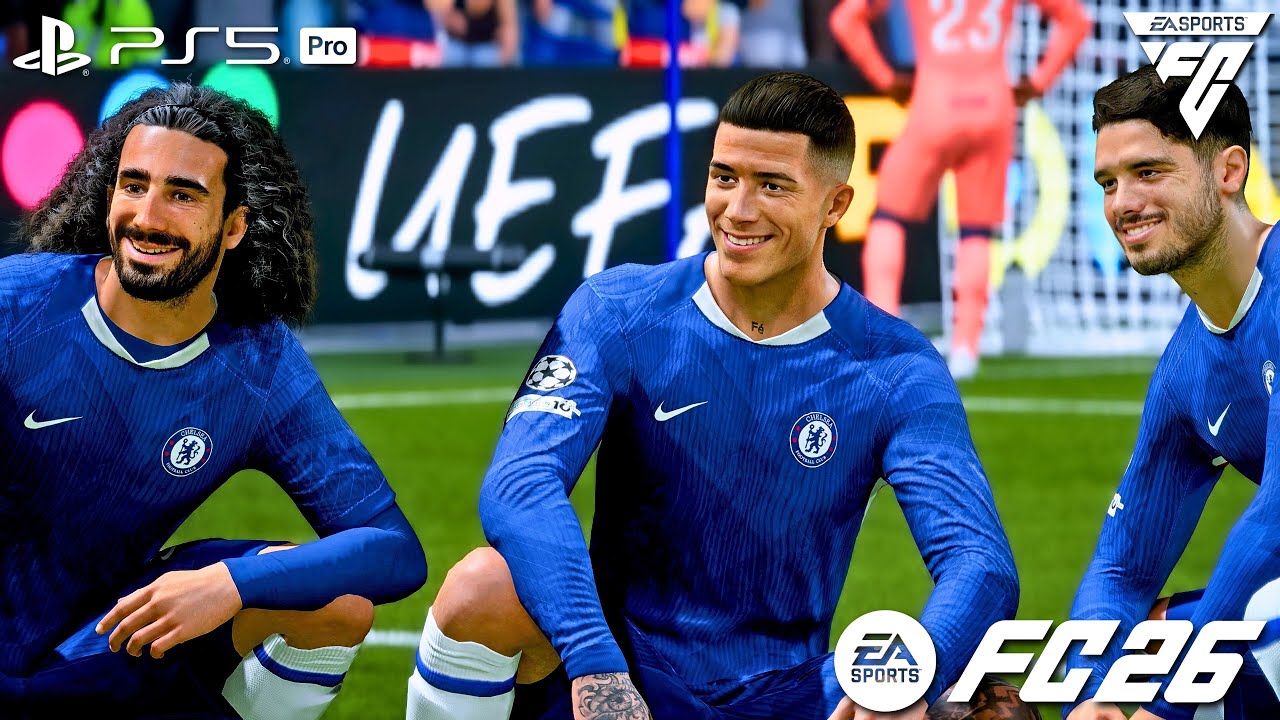 FC 26 &mdash; &laquo;Челси&raquo; против &laquo;Барселоны&raquo; &mdash; Лига чемпионов УЕФА 25/26, полный матч | PS5 Pro [4K60]