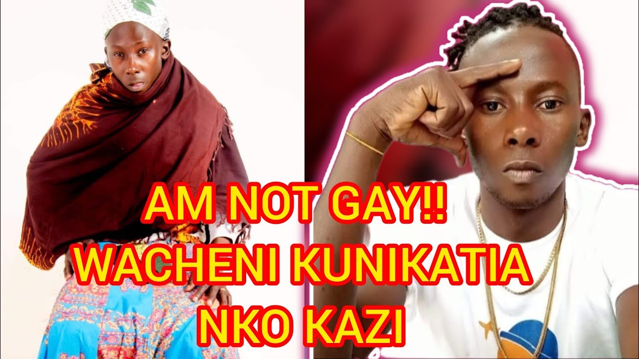 AM NOT GAY! WANAUME WACHENI KUNIKATIA SALOME COMEDIAN OPENS UP ABOUT HIS WOMEN CHARACTER MUST WATCH