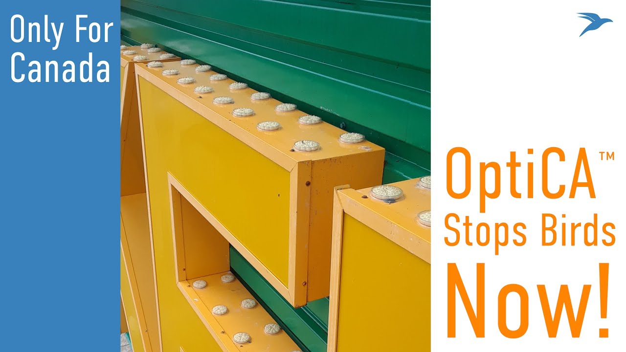 OptiCA by Bird Barrier  &middot; A Visual Bird Repellent