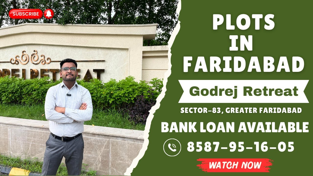 Best Residential Plots in Faridabad | Godrej Retreat Sector 83 Faridabad | Property in faridabad