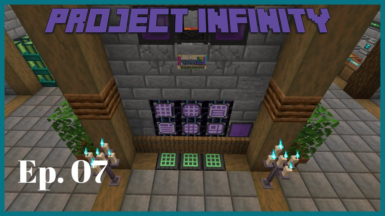 Project Infinity Ep07 - Ultimate Crafting Table and Multiblocks