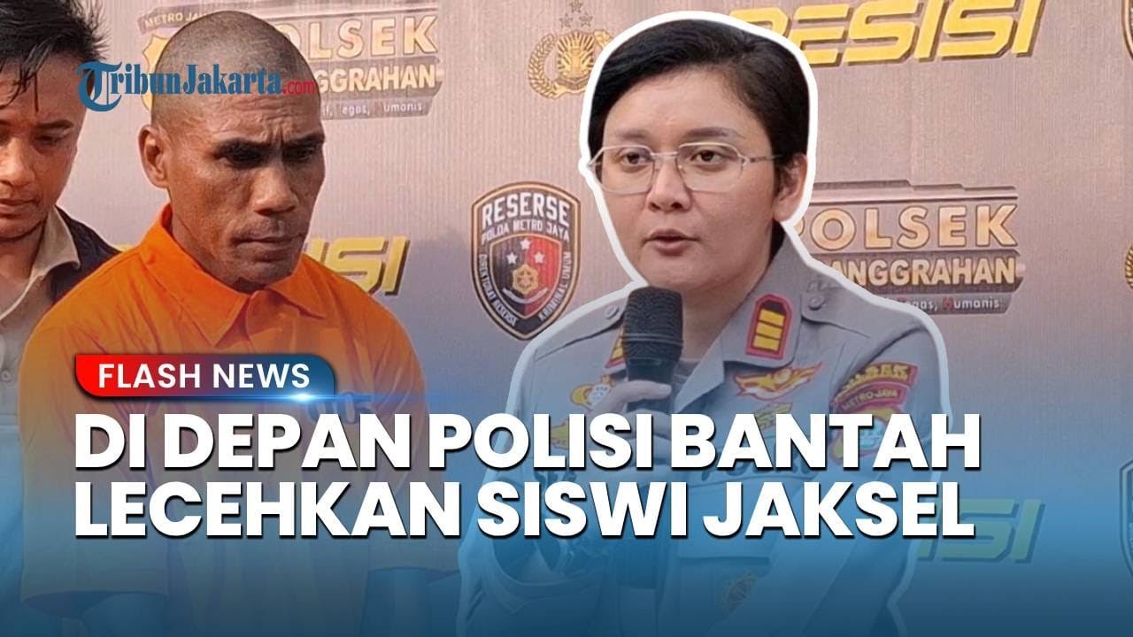 Mengaku Sakit, Pelaku Eksibisionis Bantah Lecehkan Siswi di Pesanggrahan
