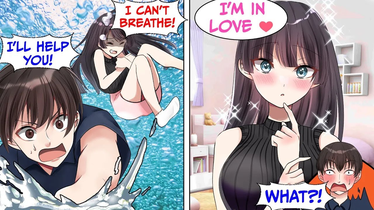 I Save A Cute Girl & She Invites Me To Her House For Something Special (RomCom Manga Dub)