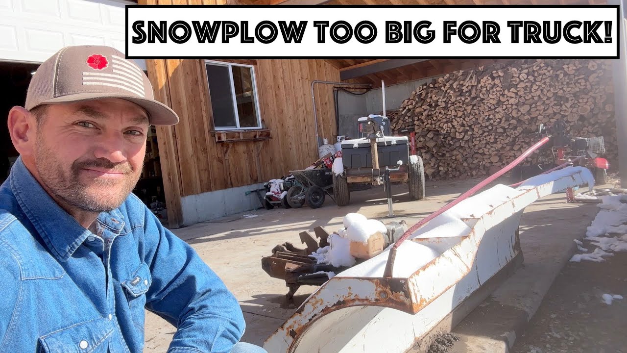 #634 - Installed A BIG Snowplow On The Wrong Truck! Pt 1