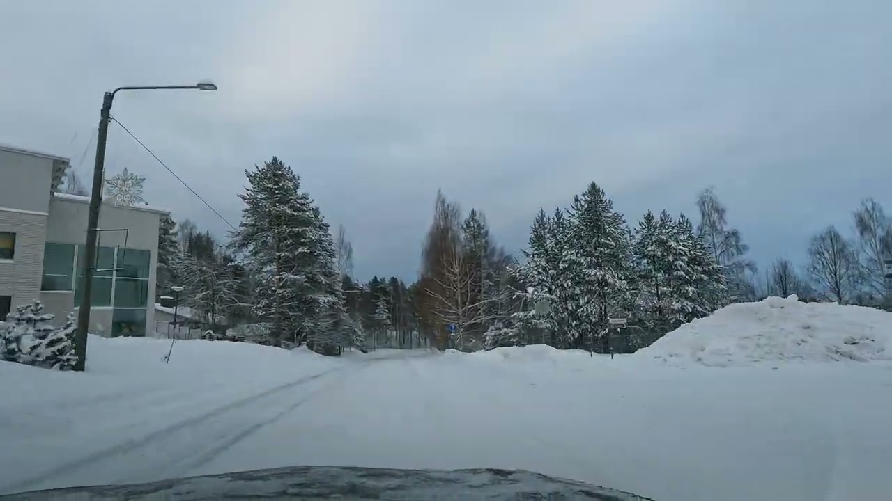 Nurmes -Valtimo välillä ajelua.