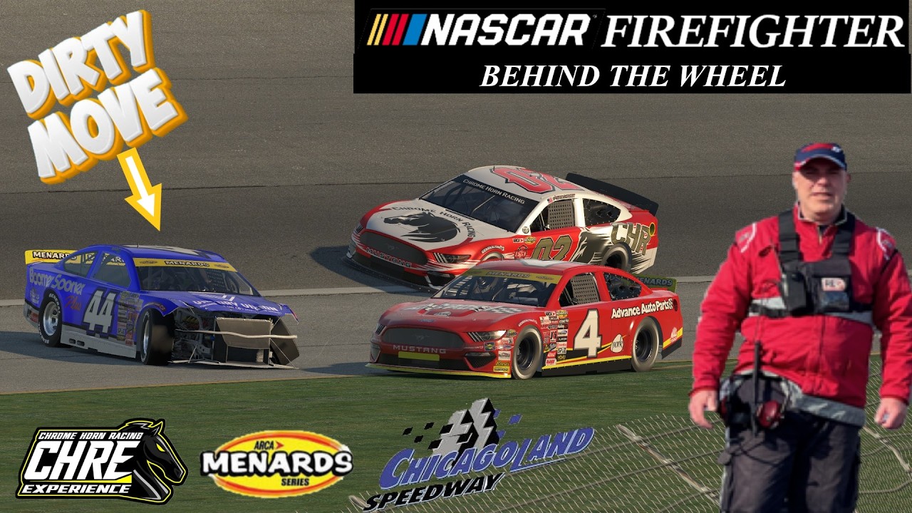 NASCAR Firefighter behind the wheel CHICAGOLAND (league)