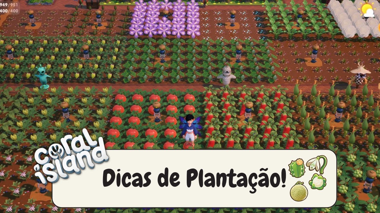 Dicas de PLANTAÇÃO em Coral Island !