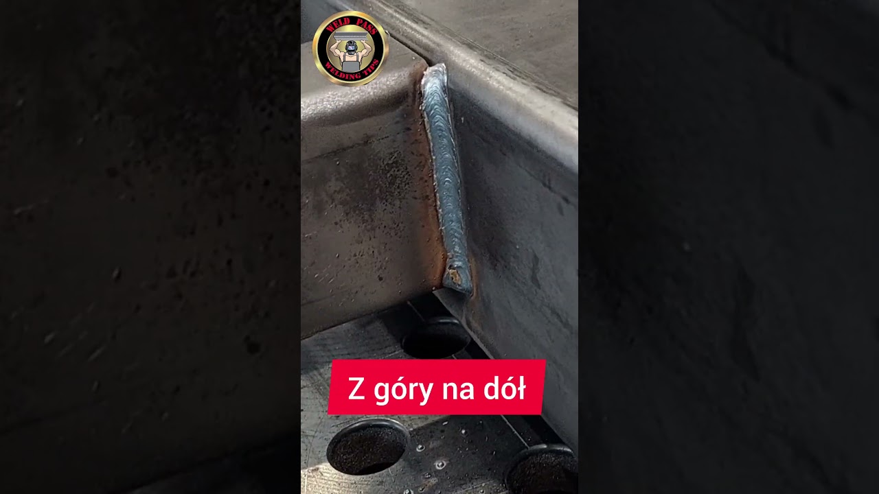 Bierzemy się za spawanie !!! Ale czy wolno spawać z g&oacute;ry na d&oacute;ł? #weldpass #welding #shorts