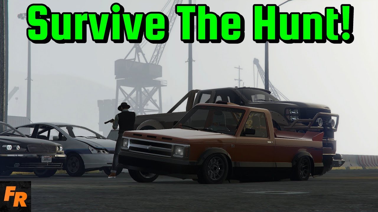 Survive The Hunt #82 - The Airlift Escape - Gta 5 Challenge