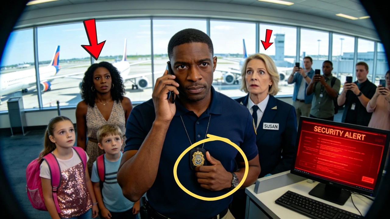 Racist Gate Agent Removes Black Family from Flight &mdash; Panics When Father Grounds Entire Airline