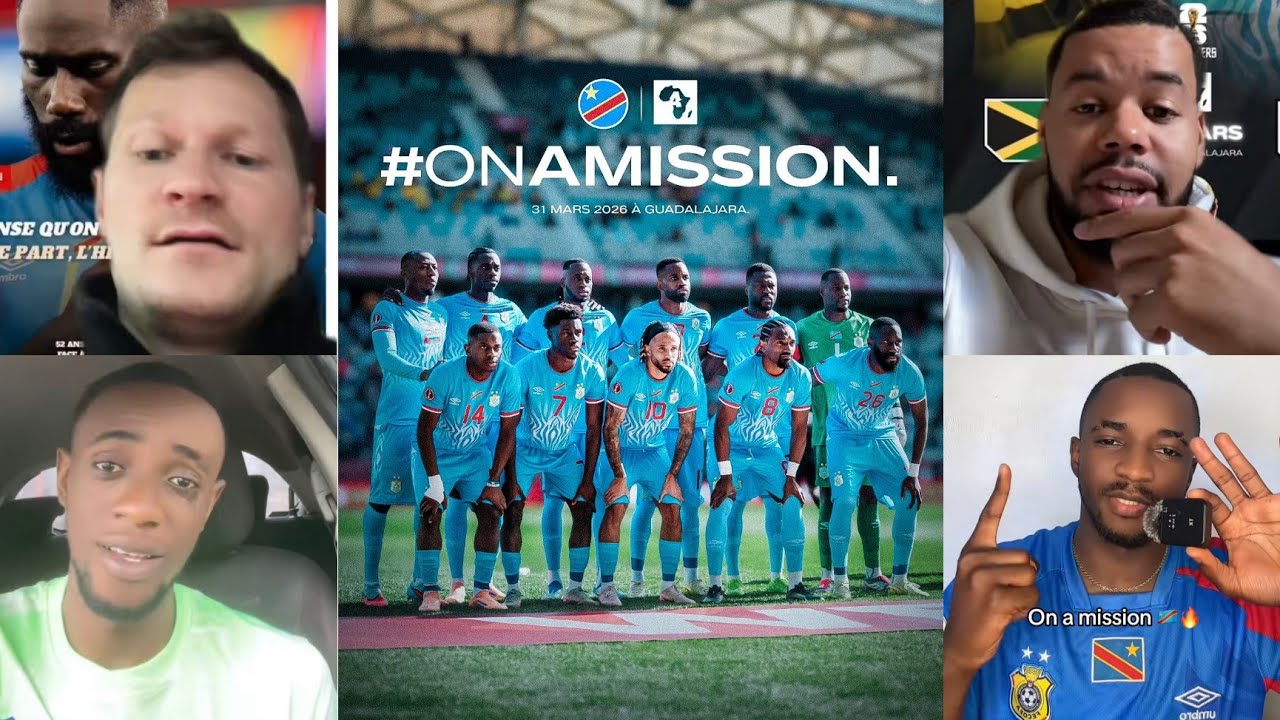 🚨🔥 MATCH DE FOLIE ! RD CONGO vs JAMA&Iuml;QUE POUR LE MONDIAL