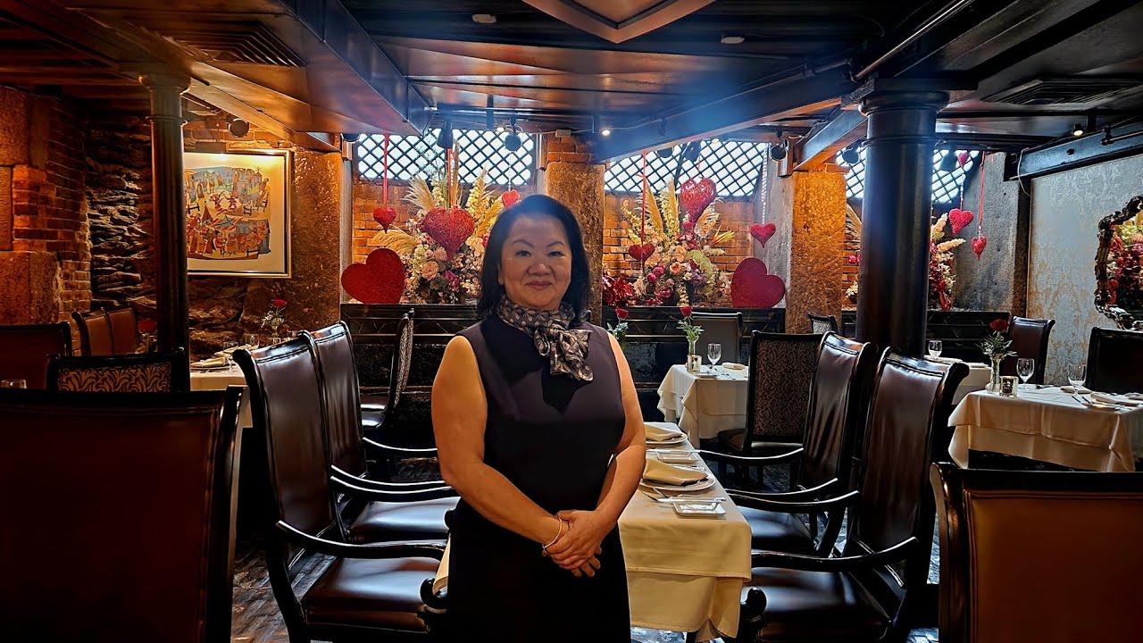 Valentine's Day Dinner At CAPRICCIO Restaurant (Providence, RI). Hmoob Mus Noj Mov Qab Heev Li