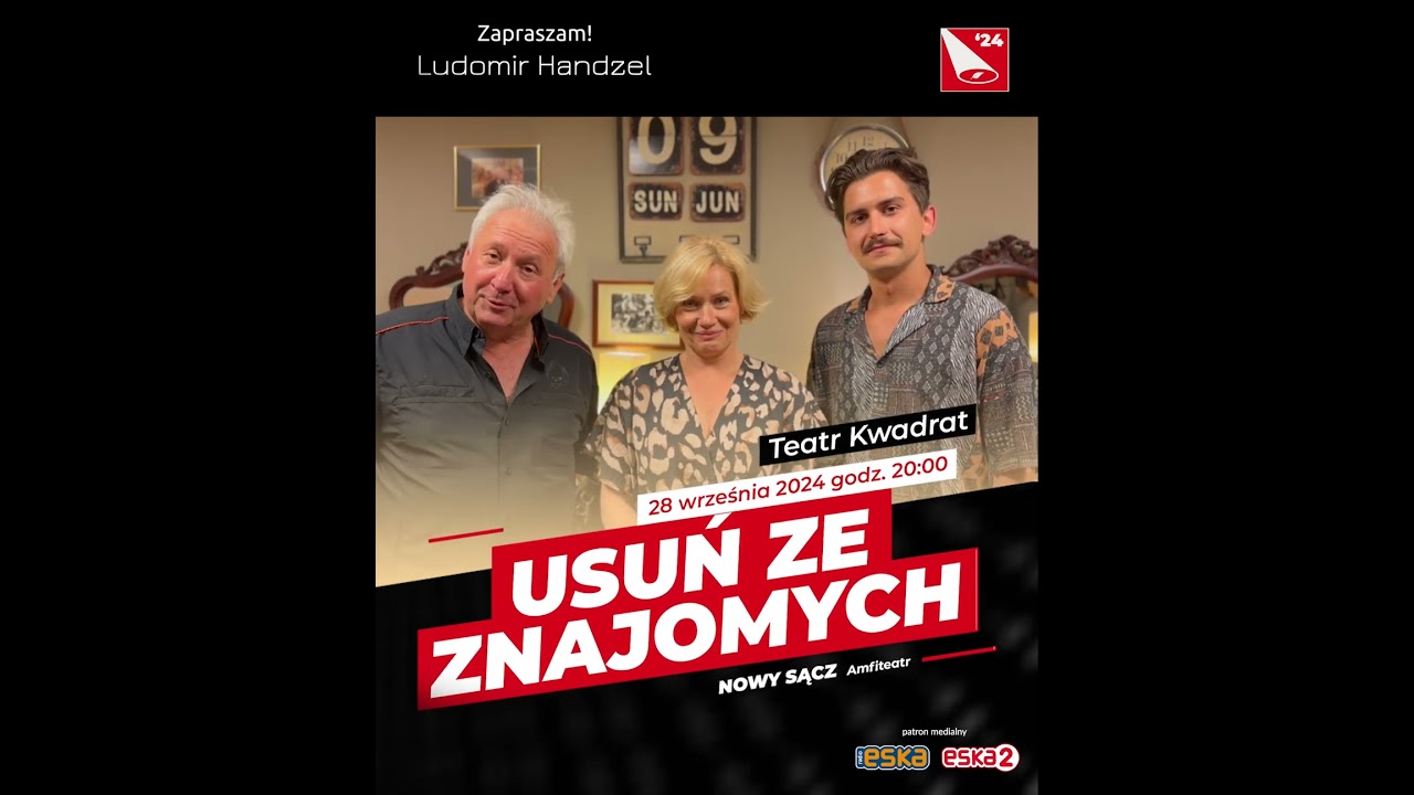 Aktorzy Teatru Kwadrat zapraszają na Sądecką Jesień Kulturalną 2024