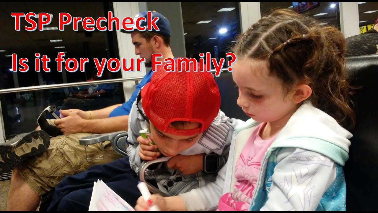 TSA PreCheck...With Kids...is it Worth it for your Family trip?