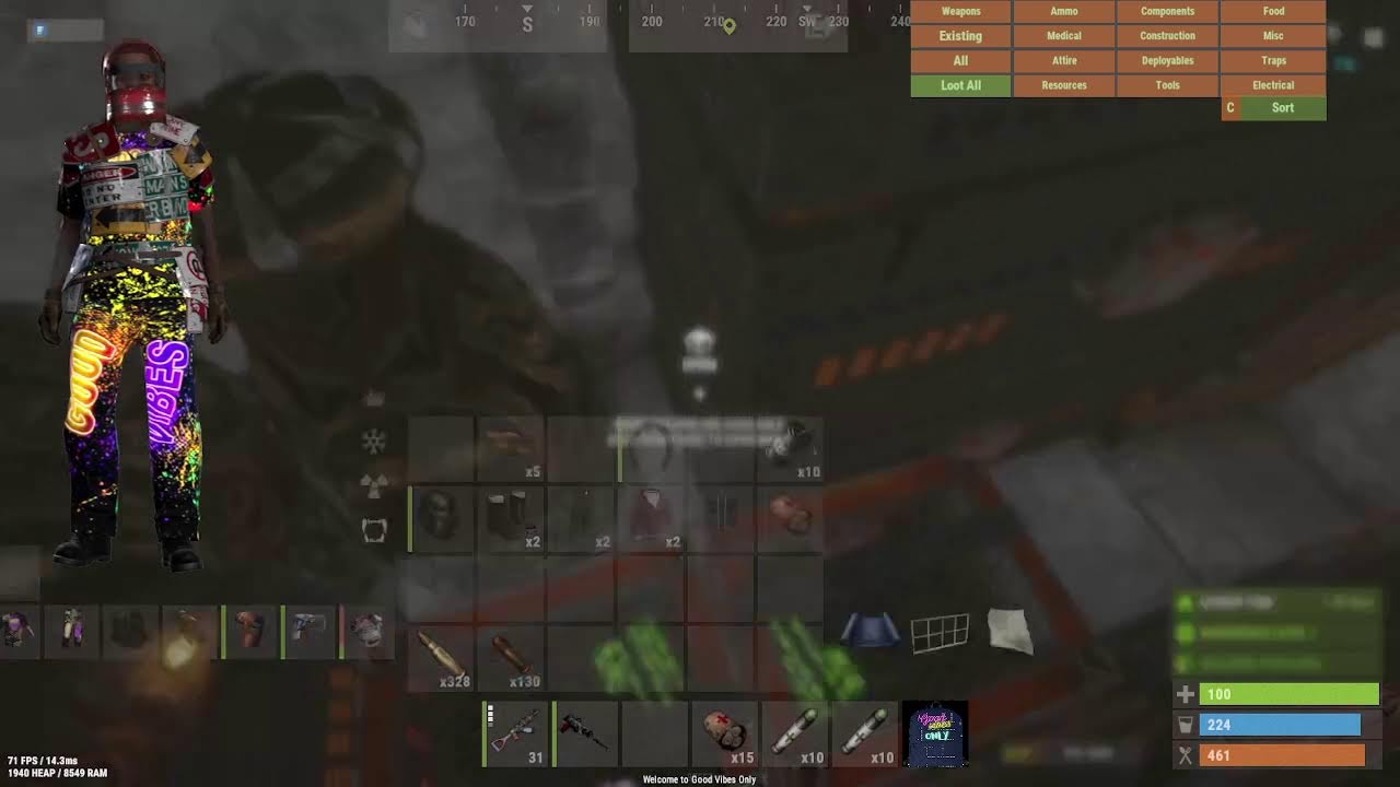 RUST NPC RAIDING TO GET A JUMPSTART