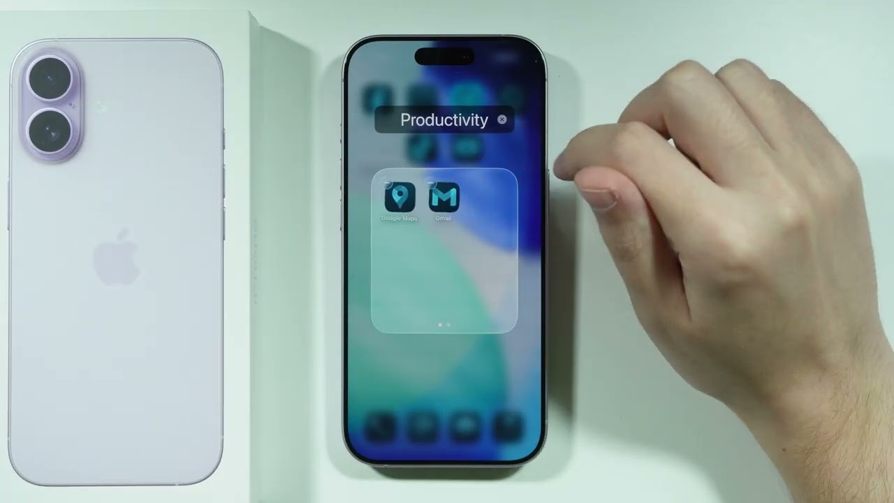 iPhone 17: как удалить папку с главного экрана