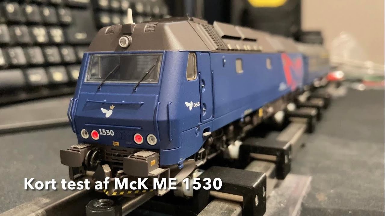 DSB ME 1530 i blåt design fra McK med Danskeloksounds (kort test)