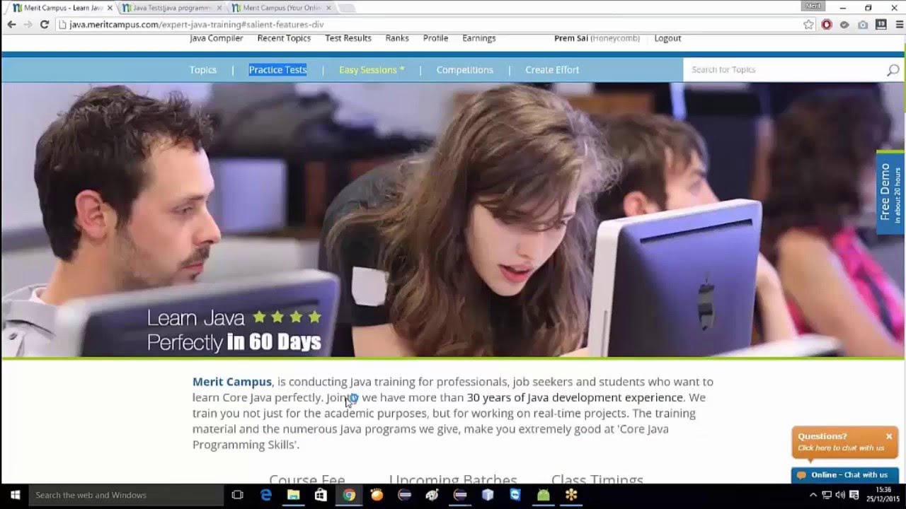 Learn Java Online course (practical training) with certification: Java Tutorials
