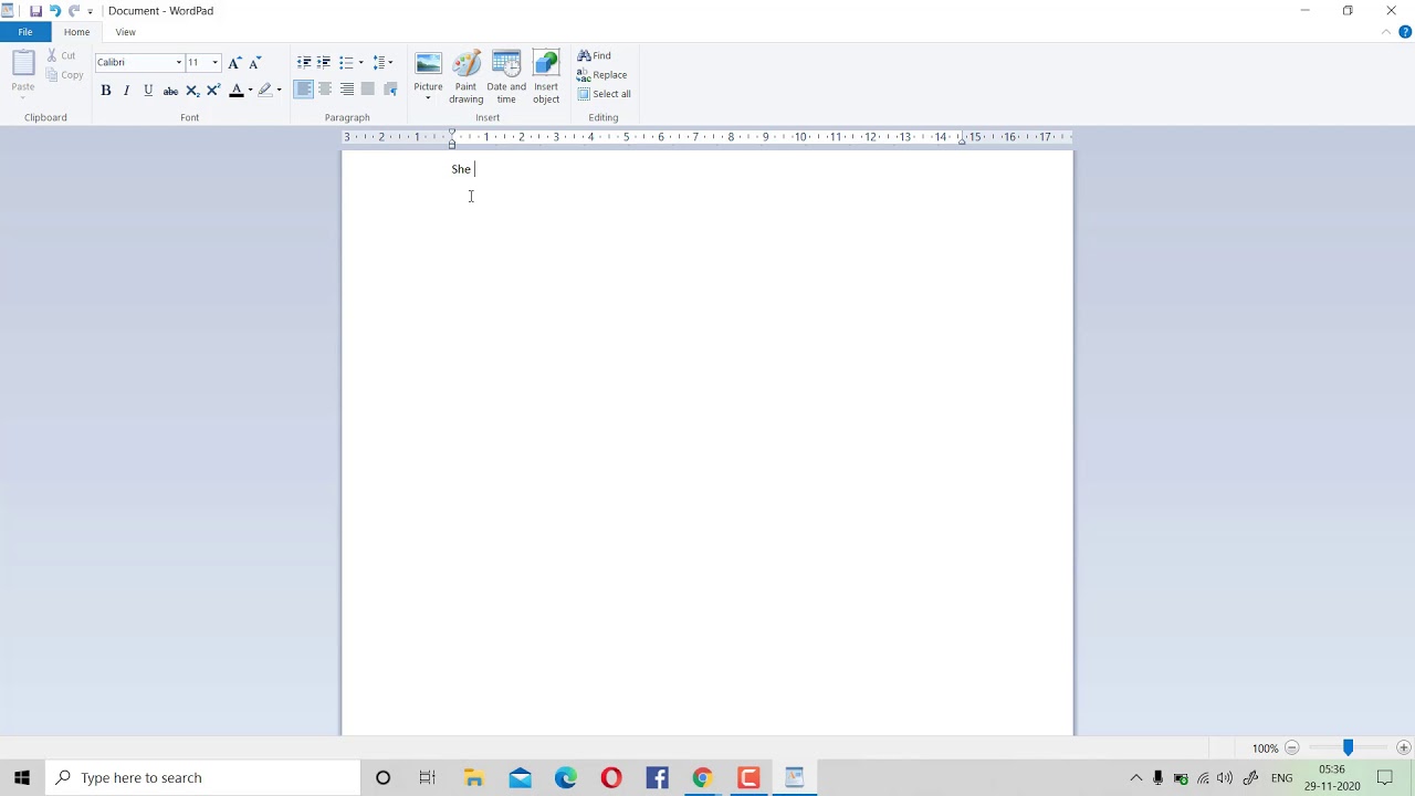 HOW TO OPEN WORDPAD AND SAVE A NEW FILE | COMPUTER BASICS TUTORIAL FOR GRADE 1 TO 5 CBSE/STATE BOARD