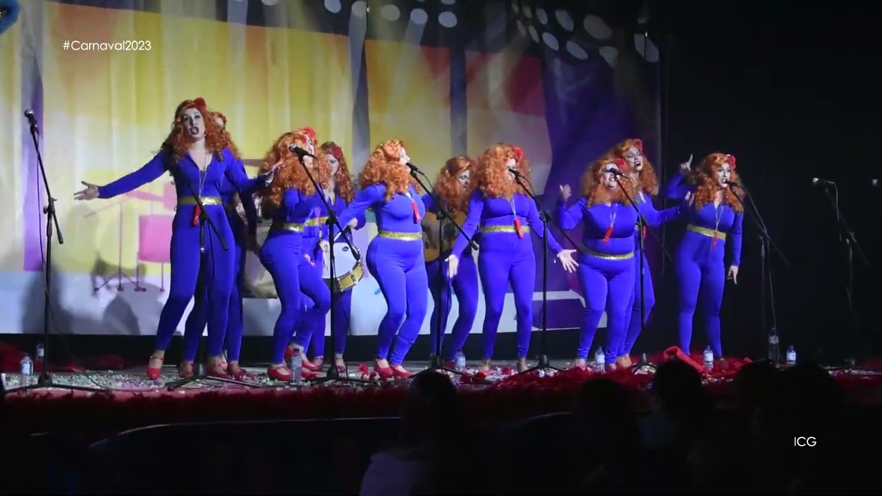 Carnaval de La Algaba 2023.- Conchita la Grandiosa