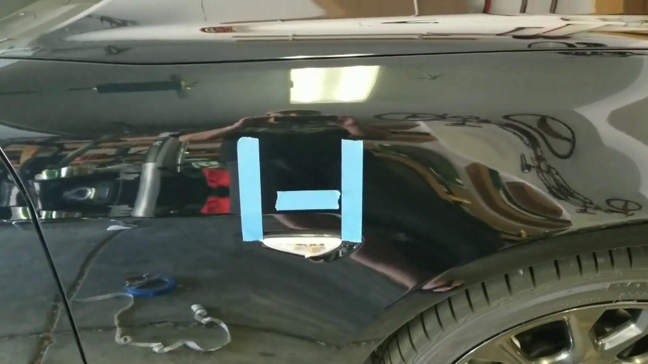 NA Abarth 124 spider fender badge addition