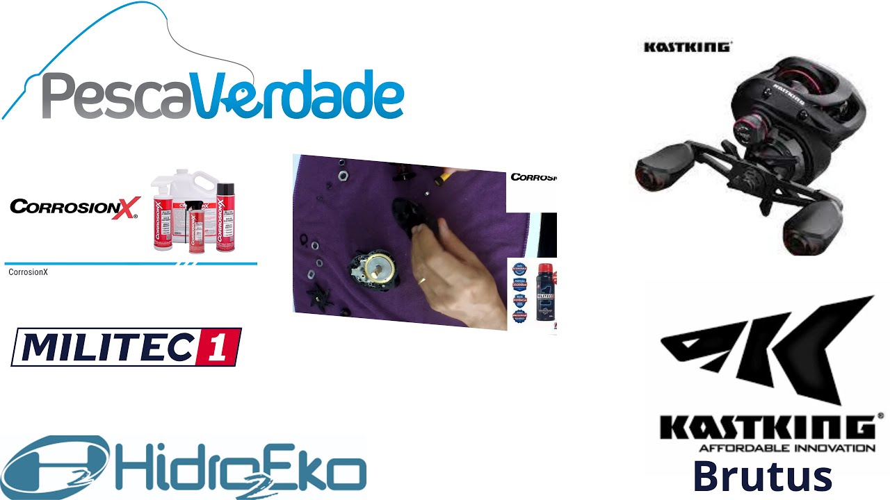 Carretilha Kastking Brutus  - Desmontando