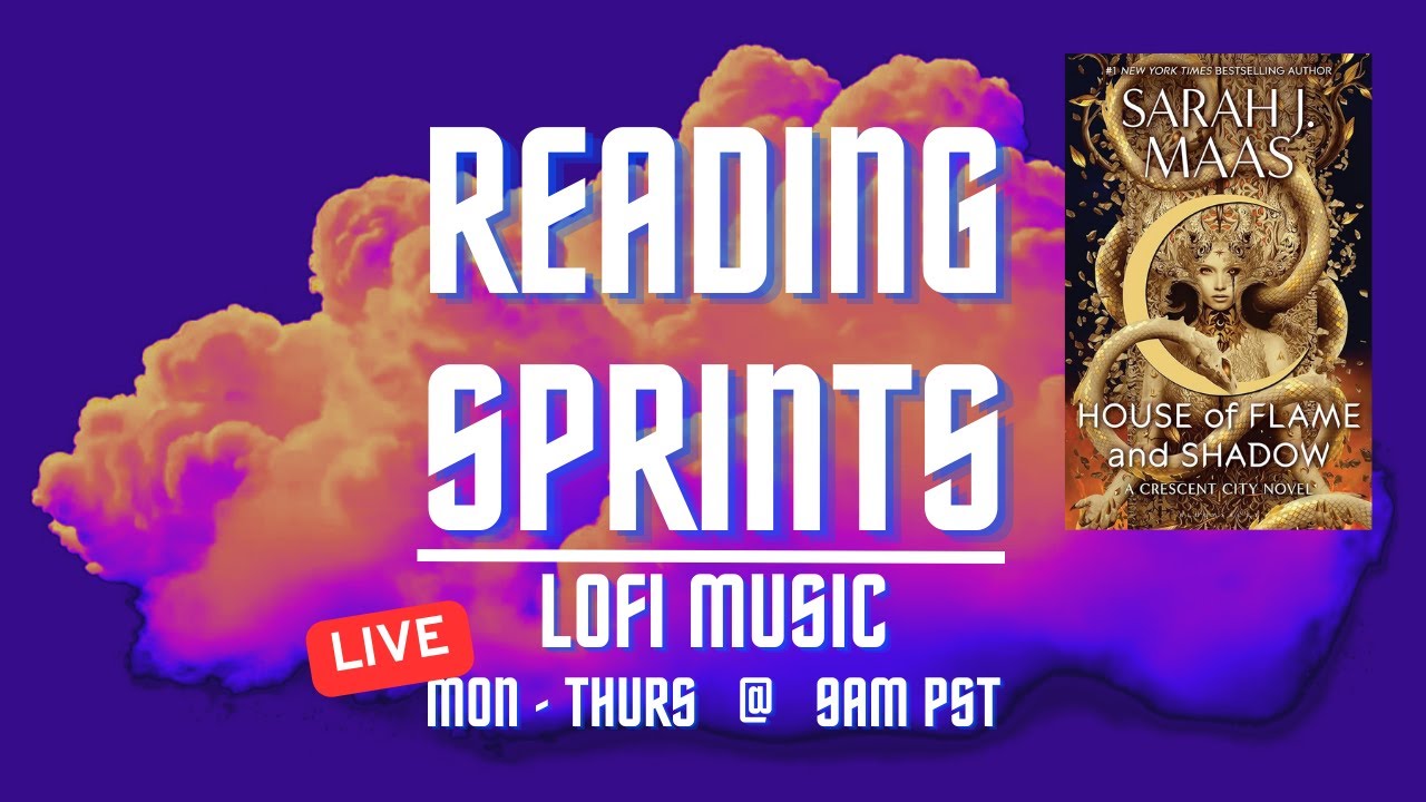Reading Sprints + LoFi | Crescent City: House of Flame and Shadow by Sarah J Maas