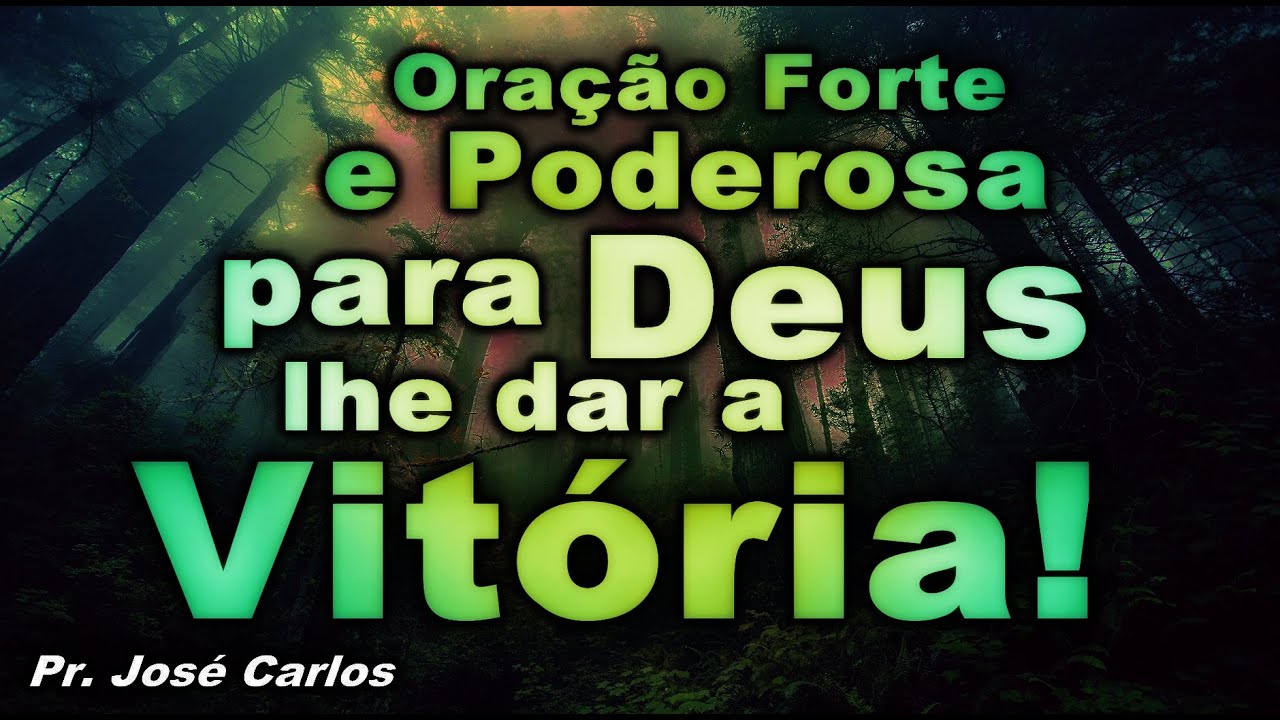🔴 ORAÇÃO FORTE E PODEROSA PARA DEUS LHE DAR A VITÓRIA ONDE VOCÊ COLOCAR AS MÃOS!
