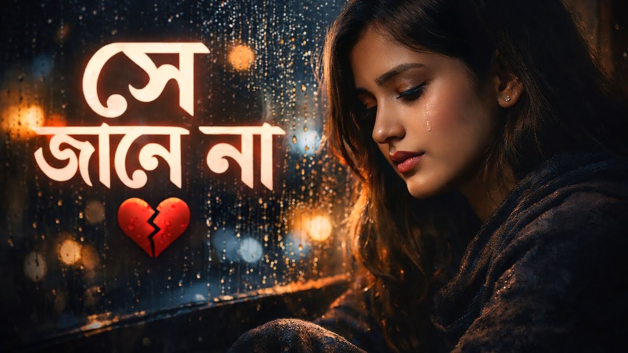 সে জানে না Best AI Song | Emotional Sad Song | FS music BD