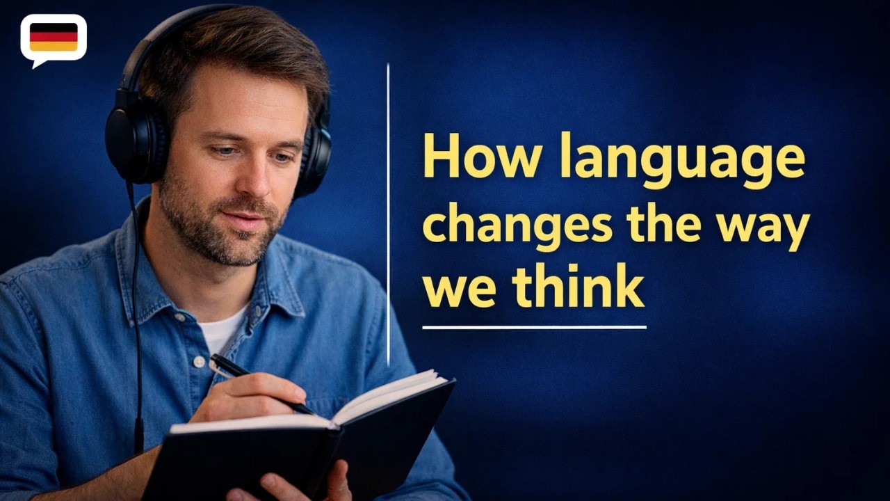 How Language Shapes the Way We Think | German Podcast B1–B2