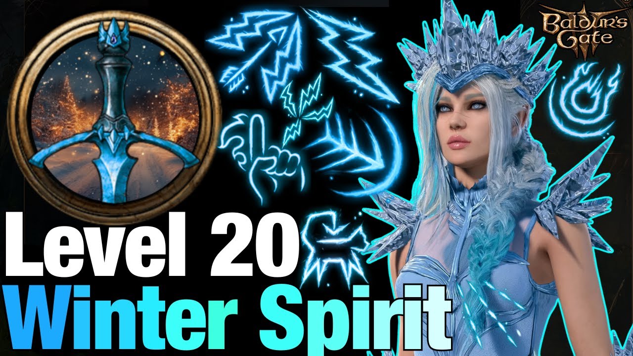 College of WINTER SPIRIT BARD Level 20 Build in Baldur's Gate 3